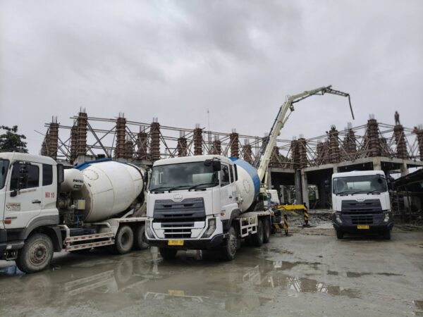 POTRET PENGECORAN TIANG TAHAP DUA